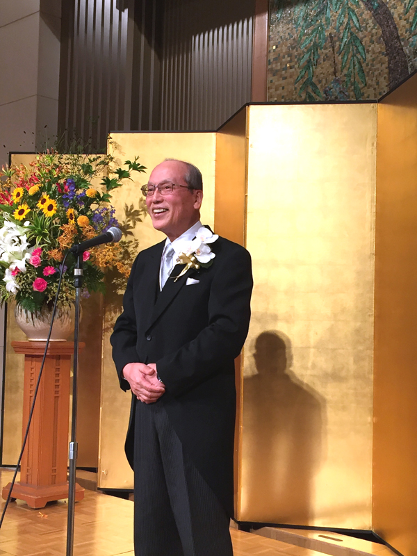 尾家会長授章記念