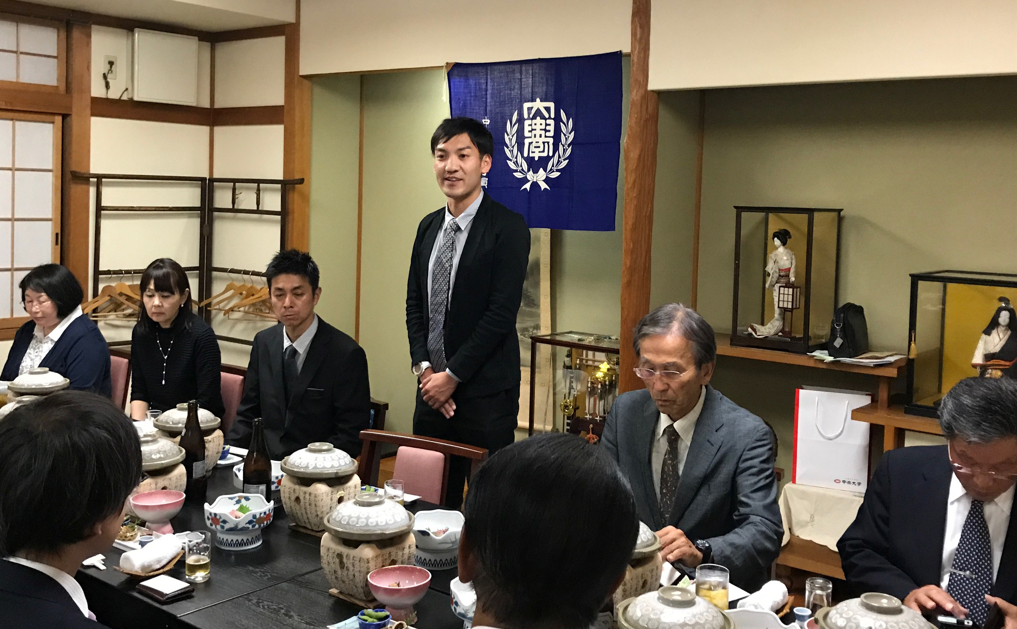 藤原監督激励会